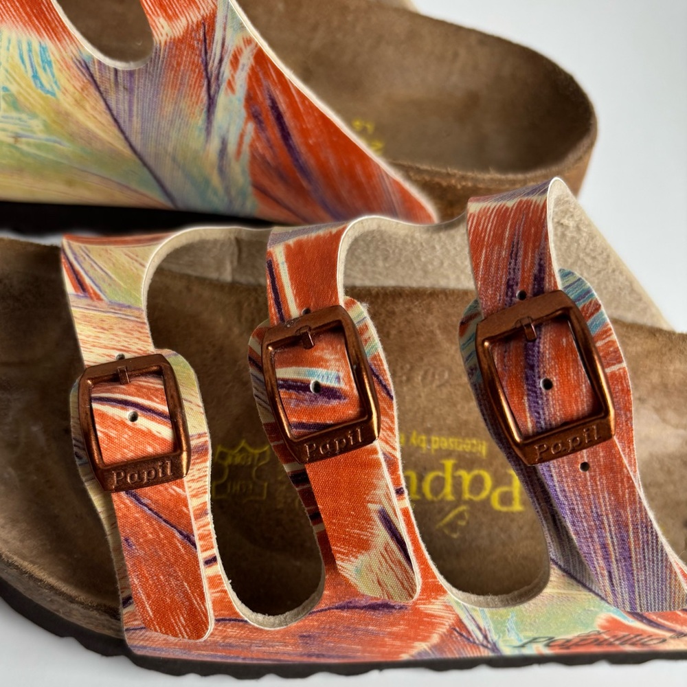 Birkenstock Papillio Florida Ladies Sandals Multi Color Size 5 US - Picture 7 of 12